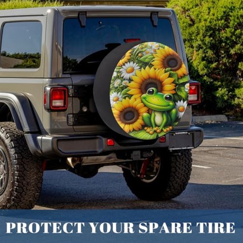 Frog Spare Tire Cover Waterproof Dust-Proof Spare Wheel Covers - Image 6