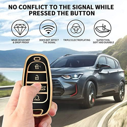 MILD EAST For Hyundai Key fob Cover 5 Button - Image 5