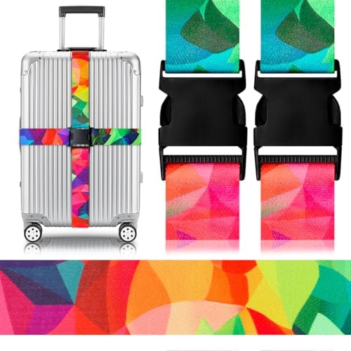 Gutsdoor Luggage Straps for Suitcases Adjustable Travel Belt, Connector Holds by Gutsdoor