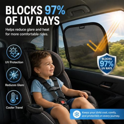 Enovoe Car Window Shades for Baby - Image 2