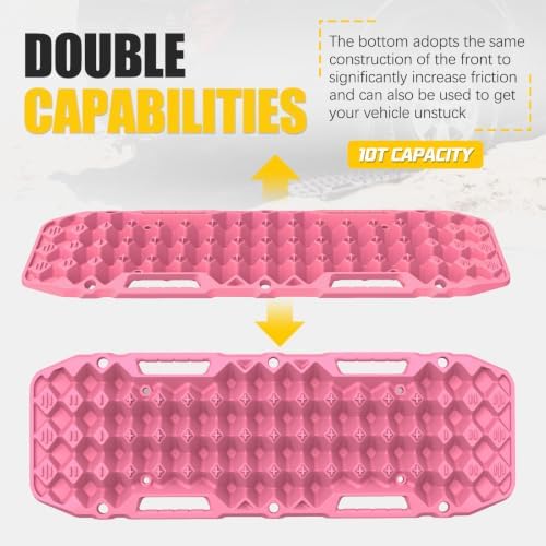 BUNKER INDUST Off-Road Traction Boards, Pair Recovery Tracks Traction Mat - Image 7