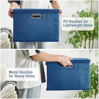 17" Large Fabric Storage Box - Image 3