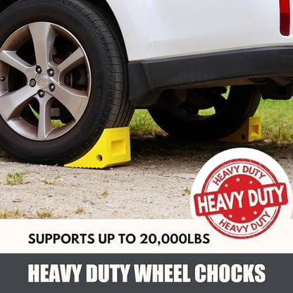 SECURITYMAN Heavy Duty Wheel Chocks - Image 2