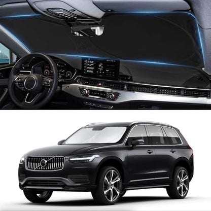 Custom Fit XC90 Windshield Sunshade - Image 5