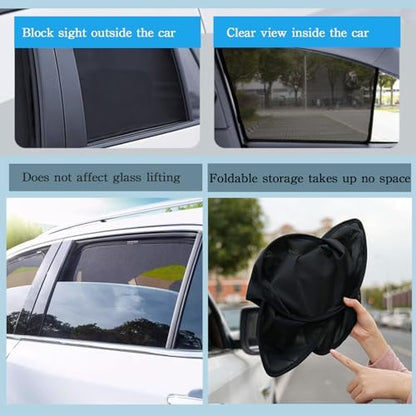 Car Magnetic Sun Protection Curtain 5Pack Suitable - Image 6