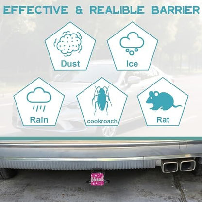 Hitch Cover Fits for 2 Inch Hitch Pink Blessed Trailer Hitch Cover Tube Plug - Image 6