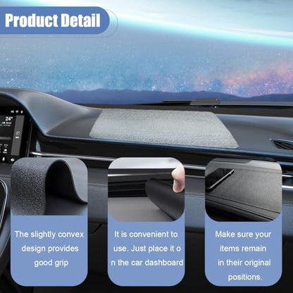 ZIMISI Car Dashboard Anti-Slip Mat, 10.6" x 5.9" Multifunctional Gripping Pad - Image 3