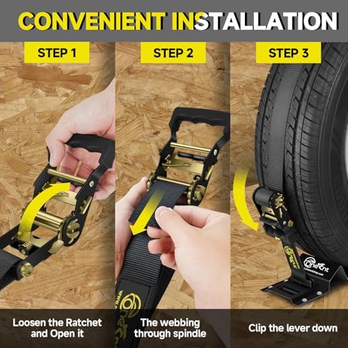 Onesnt E-Track Ratchet Straps - Image 6