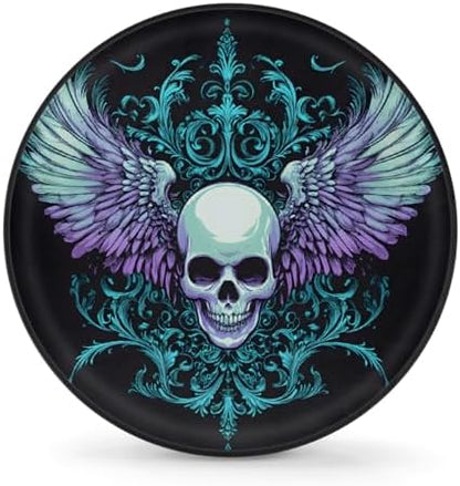 Cool Skull Gothic Spare Tire Cover Dust-Proof Wheel Protector by Unknown