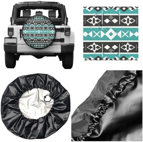 Native American Spare Tire Cover Wheel Protector Universal Fit - Image 5