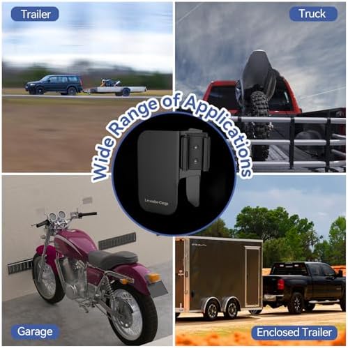 4 Pack E-Track Dirt Bike Wheel Chock Supports tire up to 6", Heavy Duty 10 - Image 3