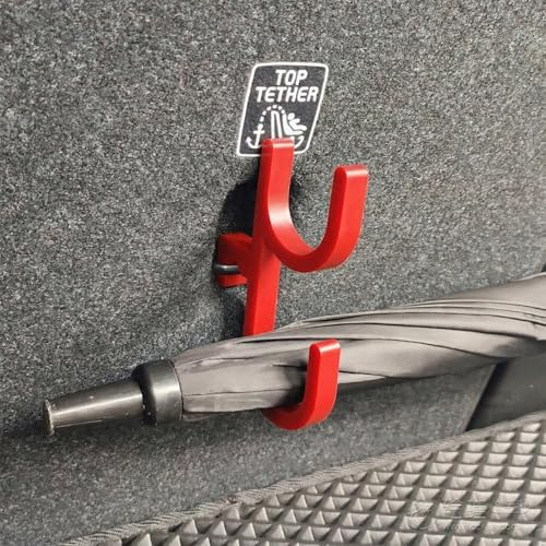 2 PCS Car Umbrella Hook, Stable Installation Rain Gear Hook Universal Towel - Image 6