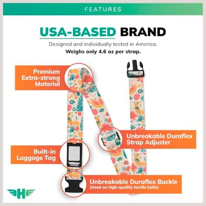 Hero Luggage Straps for Suitcases Heavy-Duty Adjustable Luggage Belt - Image 5