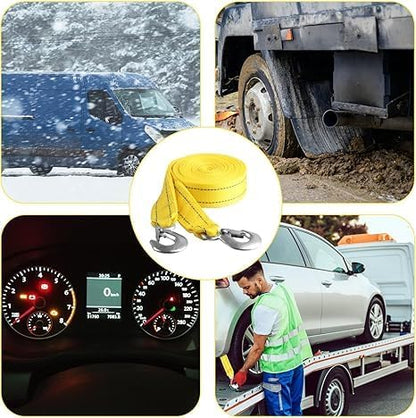 Tow Straps Heavy Duty with Hooks, 1.7" x 16.4 Ft, 227 lbs with Hooks - Image 7