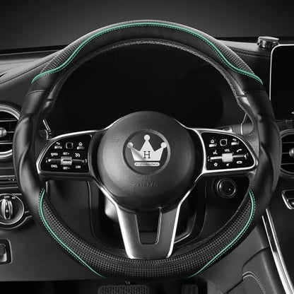 HighnessHwoo 3D Car Steering Wheel Cover Comfort Grip Massage Sporty Anti-Slip by HighnessHwoo