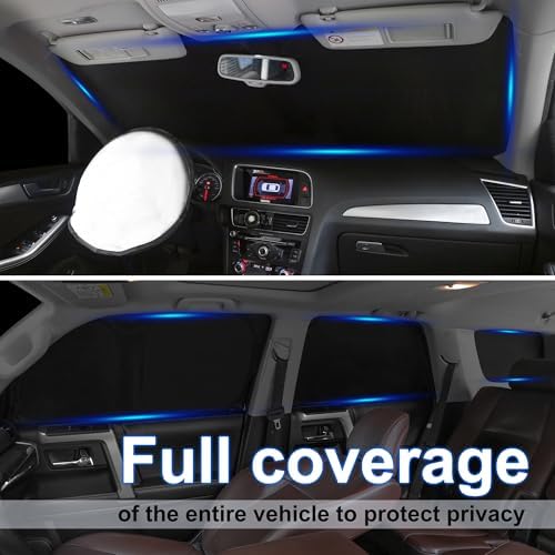 10PCS Windshield Sun Shade Custom Fit - Image 2