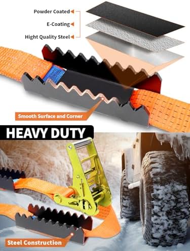 Tire Metal Gripper Traction Device Traction Straps Large - Image 4
