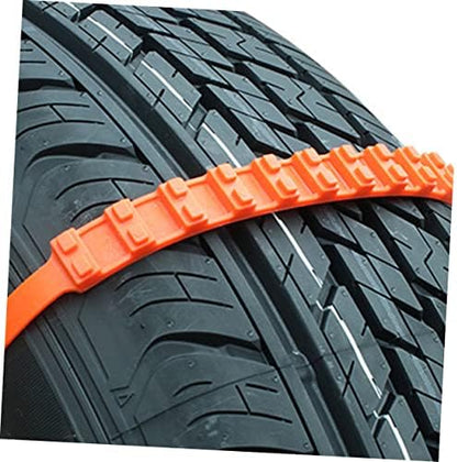 Car Tire Anti-skid Cable Ties 10pcs Plastic Emergency Traction Chains - Image 3