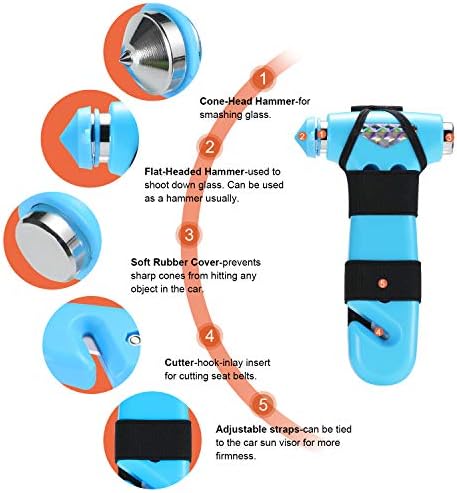 THINKWORK 3-in-1 Car Safety Hammer Gift - Image 2
