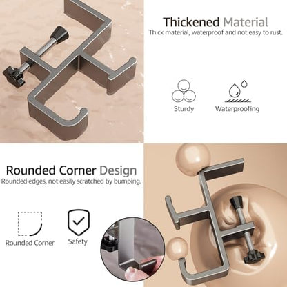 Desk Bag Hook, Aluminum Purse Hook - Image 2