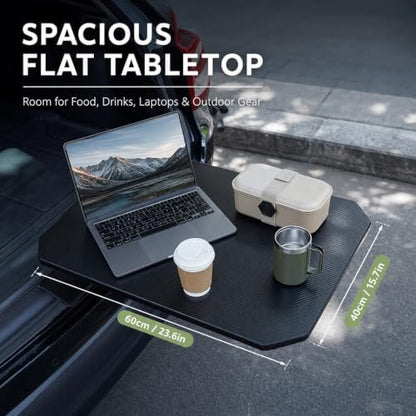 Rear Trunk Table for Mitsubishi Montero 2001-2006, Foldable Adjustable Tailgate - Image 4