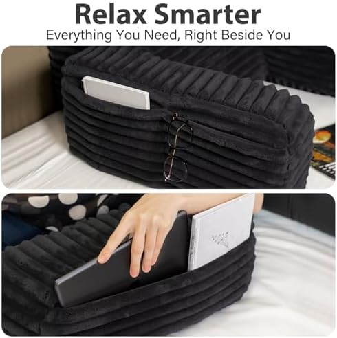 ENITYA 24" XXL Back Pillow for Bed Sitting Up - Image 6