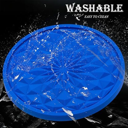 2 Pack Silicone Car Cup Holder Coaster – 2.75 Inch Non-Slip Drink Mat, - Image 5