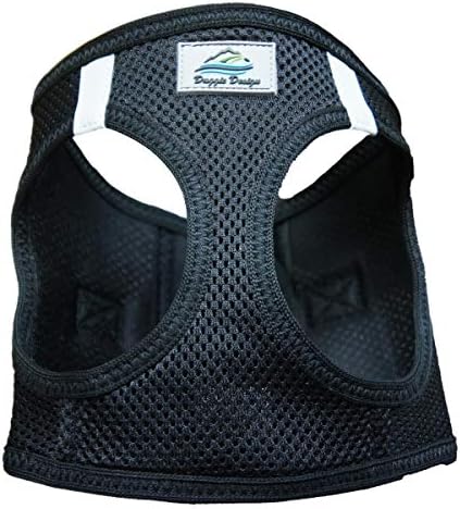 Choke-Free Mesh Dog Harness | Black by DoggieDesign