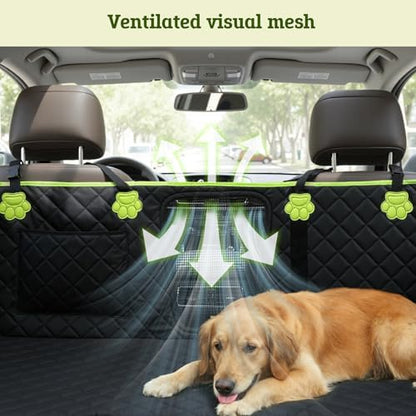 2-in-1 Dog Car Seat Cover for Back Seat, Transform to Passenger Mode - Image 6