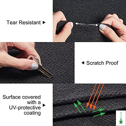 SYERAL Tire Covers Set of 4, Upgraded 5 Layer Nonwoven RV Wheel Covers - Image 3