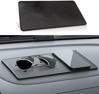 GLSOWEE Car Dashboard Anti-Slip Mat, 10.6"×5.9" Non-Slip Adhesive Pad by GLSOWEE