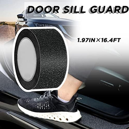 Frienda Car Door Sill Protector Edge Guards, 2 Inch Wide, 16.4 Feet - Image 2