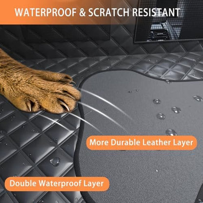 Truck Dog Seat Cover Back Seat Protector, Large Space Backseat Extender - Image 5