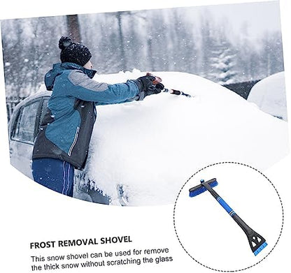 1pc Multi-Purpose Snow Removal Shovel Tool Telescopic Snow Brush Ice Scraper - Image 3