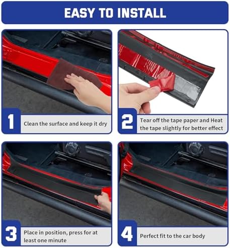 Door Sill Guards Kit Rubber Door Entry Protector - Image 5