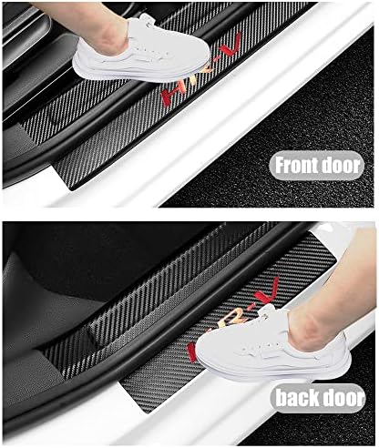 LEXLEY for 2023 2024 2025 2026 2027 HRV HR-V Carbon Fiber Style Leather Door - Image 2