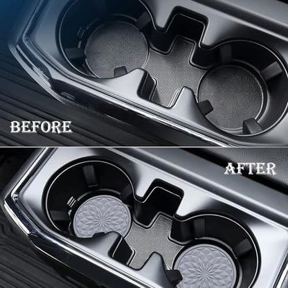 4 Pack Silicone Car Cup Holder Coaster – 2.75 Inch Non-Slip Drink Mat, - Image 7