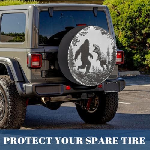 Bigfoot Spare Tire Cover Waterproof Dust-Proof Spare Wheel Covers - Image 6