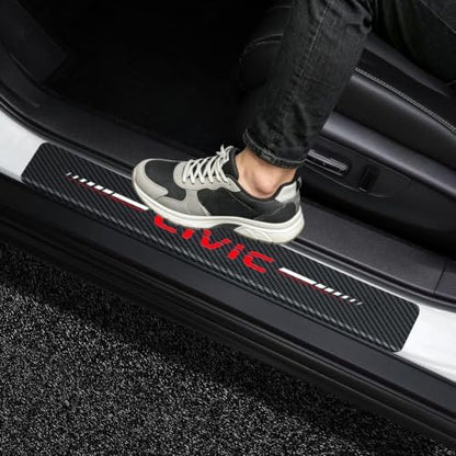 4PCS Car Door Sill Sticker Protecter Compatible by Unknown