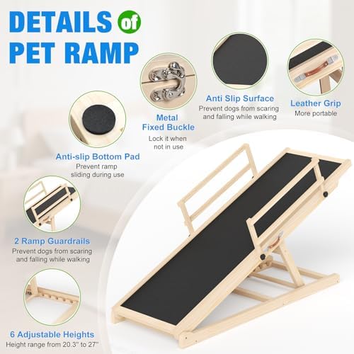 Tresbro Dog Ramp for Bed - Image 3