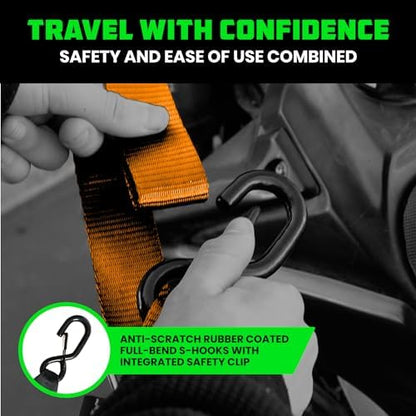 Rhino USA Motorcycle Tie Down Straps - Image 5