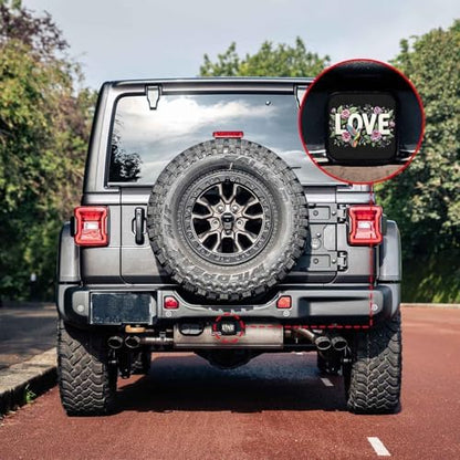Trailer Hitch Cover 2 Inch Square Receiver Hitch Cover Rubber Tube Plug - Image 6