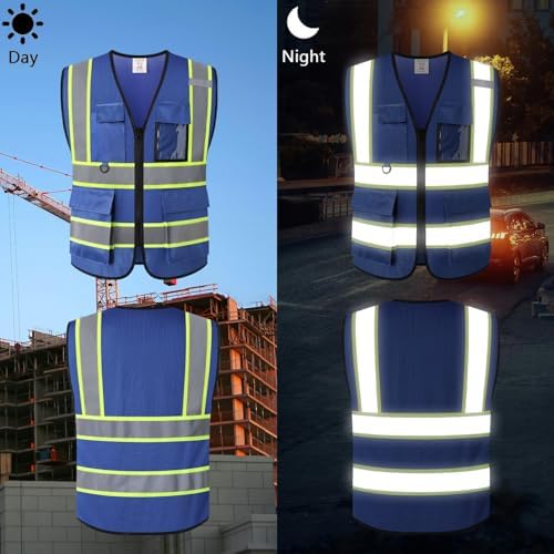 Safety Vest for Men Women Hi Vis Vest - Image 4