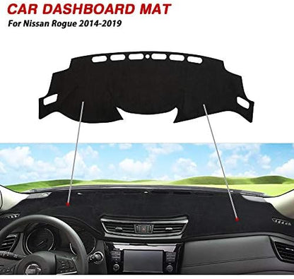 CARTIST Dashboard Cover Mat for 2014-2018 2019 2020 Nissan Rogue Accessories - Image 3