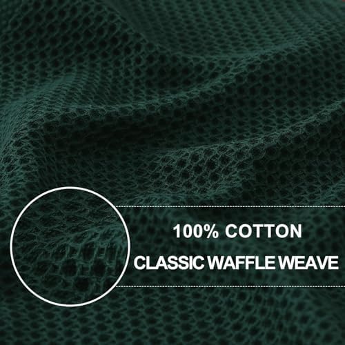 Homaxy 100% Cotton Waffle Weave Kitchen Dish Towels 24-Pack - Image 2