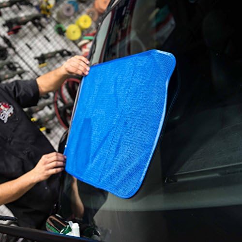 Chemical Guys, Waffle Weave Glass & Window Microfiber Towel, 24 x 16 - Image 4