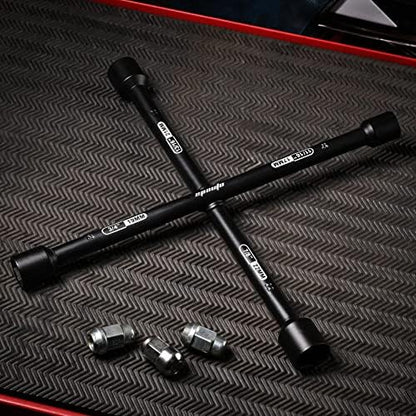 EPAuto 14" Heavy Duty Universal Lug Wrench, 4-Way Cross Wrench - Image 2