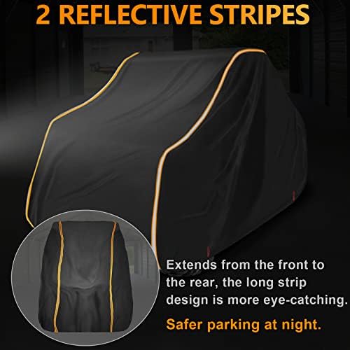 StarknightMT Heavy Duty 420D RZR UTV Cover 2-3 Seater 130" x 70" x 58" - Image 4