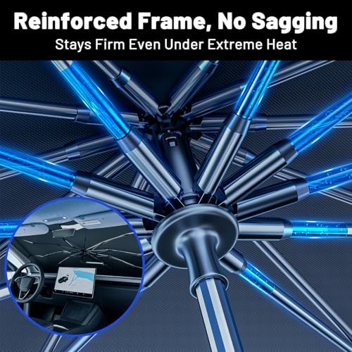 Windshield Sun Shade Umbrella for Toyota Corolla 2020-2026, 1:1 Fit Sunshade - Image 5