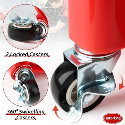 Bucket Dolly 5 Gallon with Wheels, 360°Rolling Car Wash Bucket Roller - Image 3